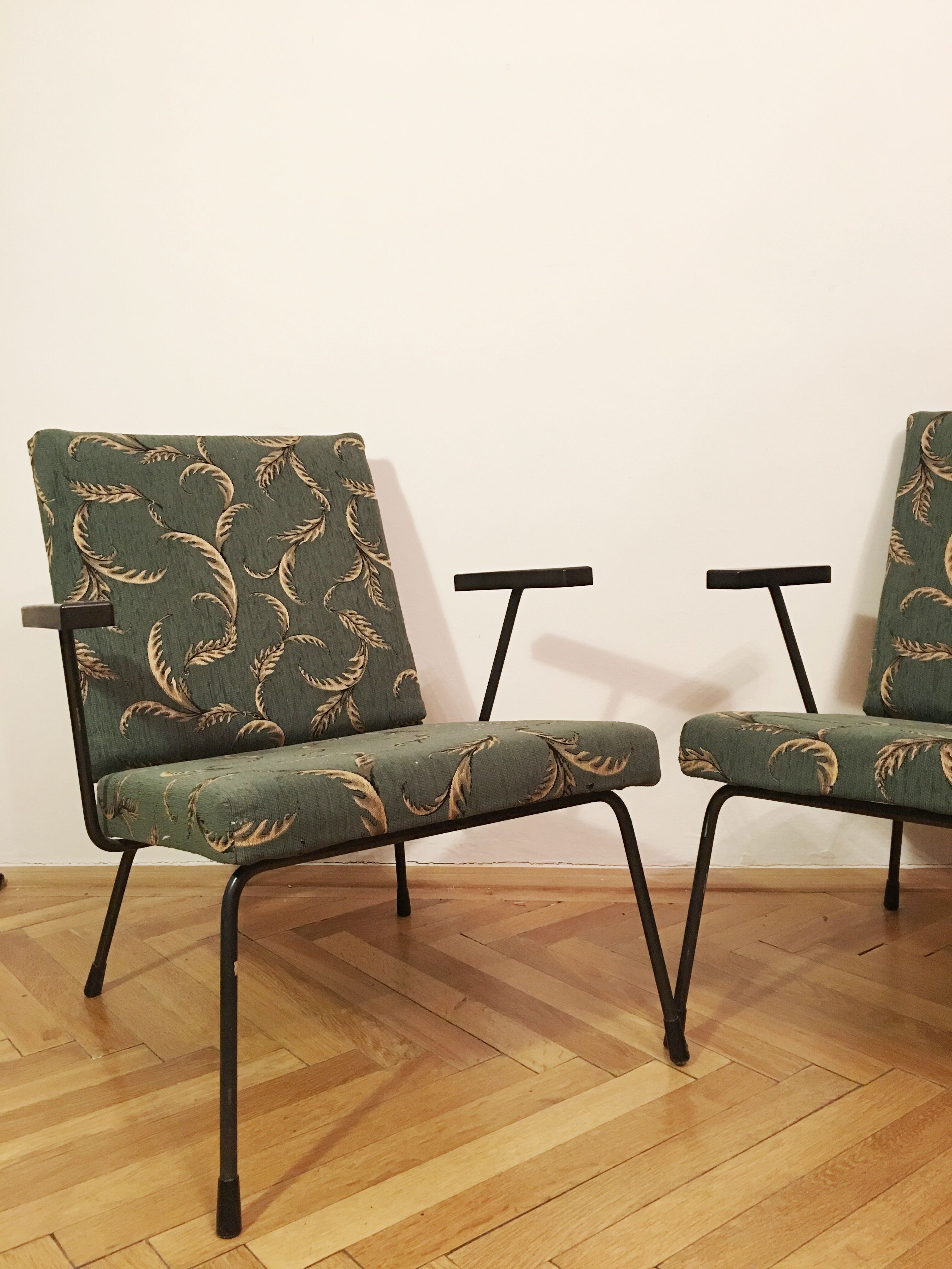 415 /1401 armchairs by Wim Rietveld for Gispen, 1950