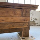 Established former brutalist console oak pine