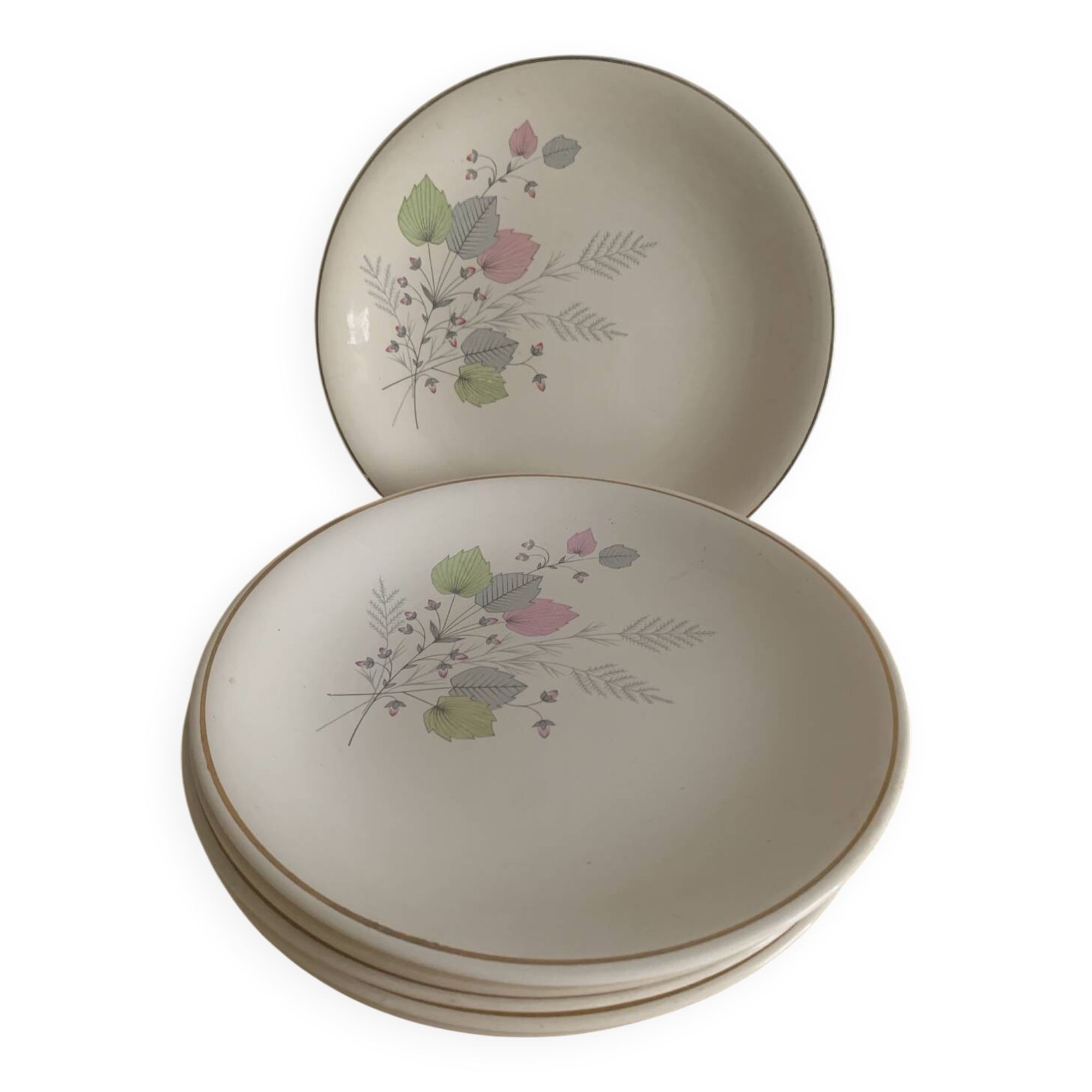 Vintage Longchamp earthenware plates