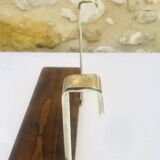 Vintage wall shelf, hanging, metal and wood