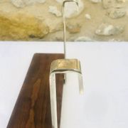 Vintage wall shelf, hanging, metal and wood