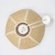 Vintage wicker flower pendant