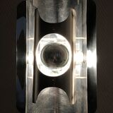 Wall lamp chrome space age 70's