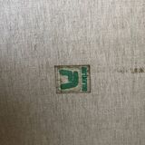 Vintage airborne potato chair heater & its matching pouf