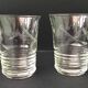 10 verres gobelets ciselés années 40