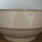 Ancienne soupière en faïence rose poudré Digoin