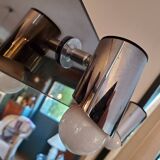 Illuminated bathroom mirror 70's