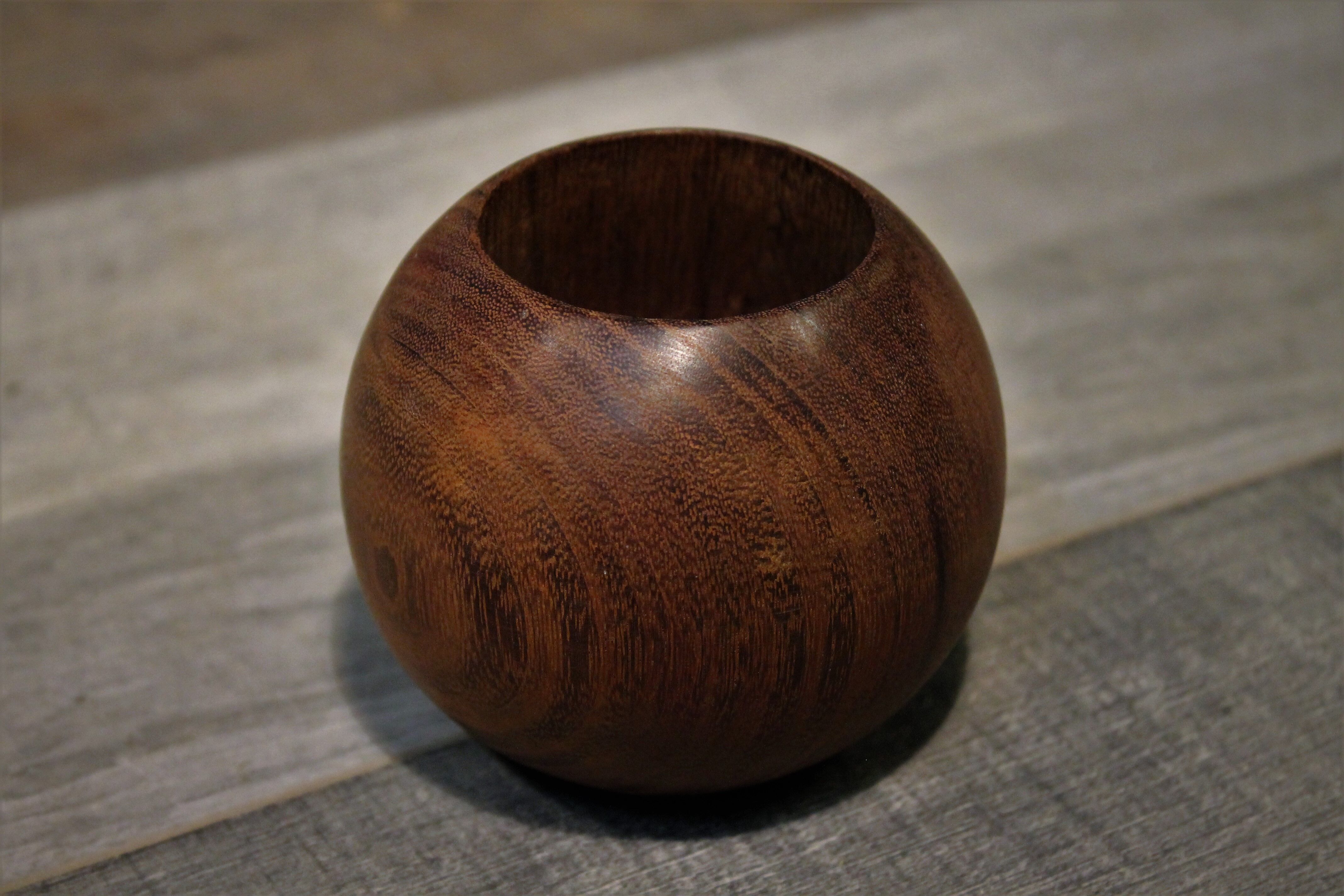 Rosewood pencil pots 1960