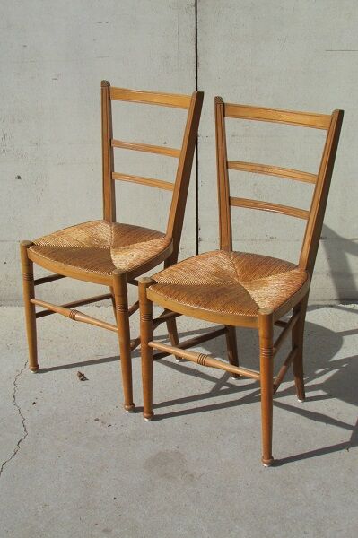 Pair of art nouveau chairs