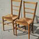 Paire de chaises art nouveau