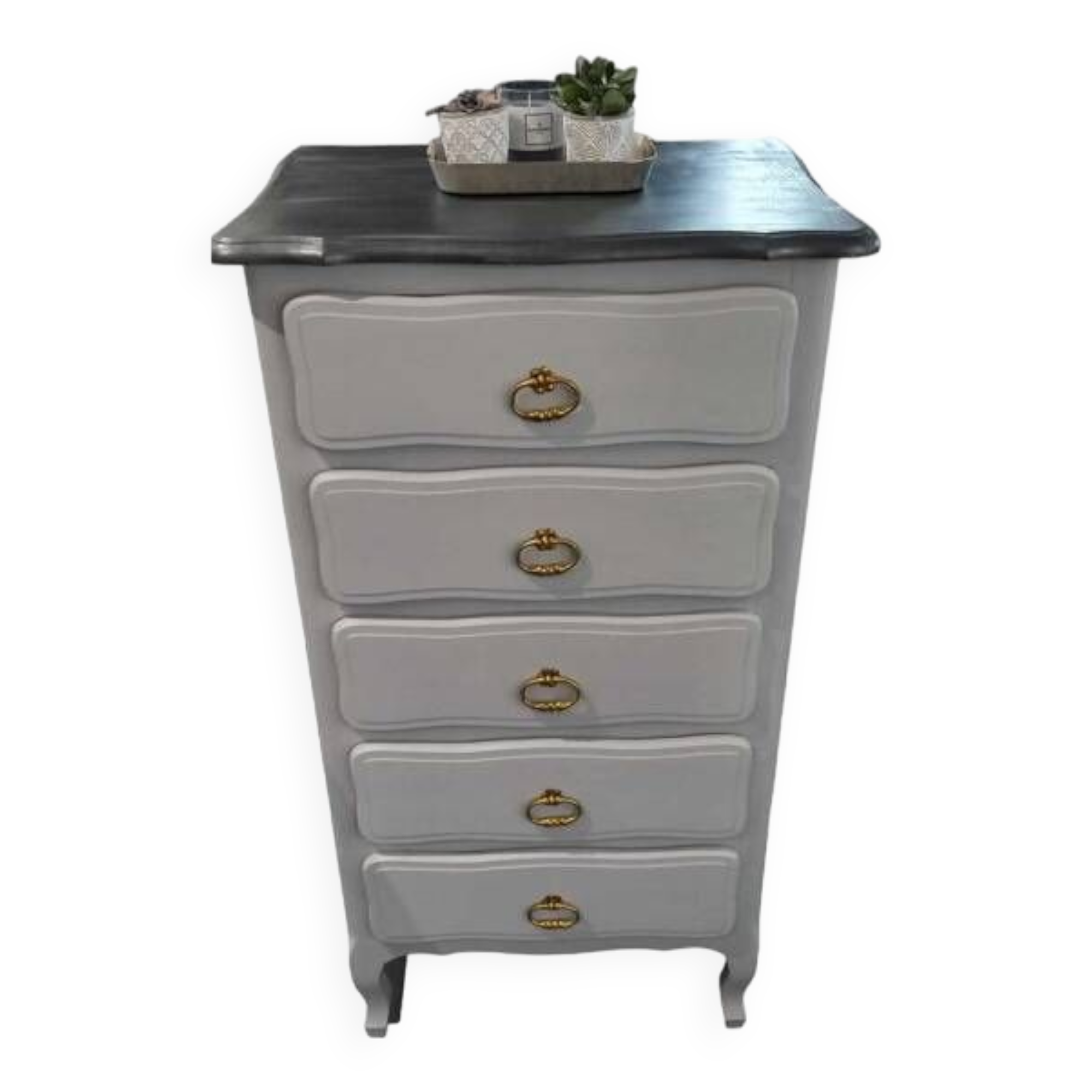 Vintage chiffonier revamped
