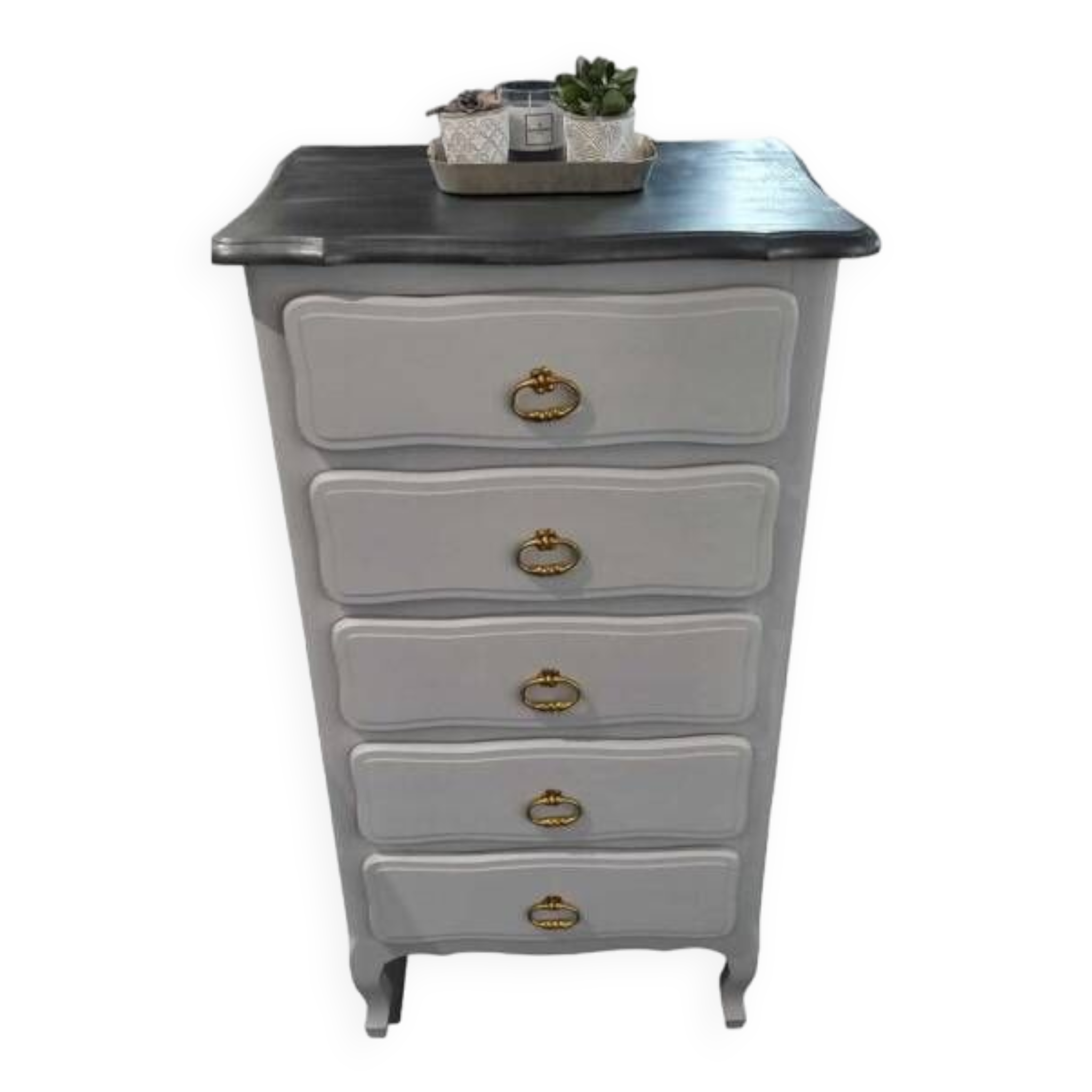Vintage chiffonier revamped