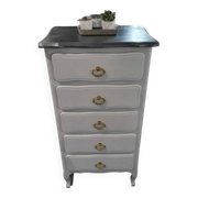 Vintage chiffonier revamped