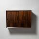 Cabinet mural en palissandre par poul cadovius pour cado.