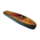 Boat model 1950s