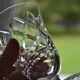 7 cut crystal wine glasses