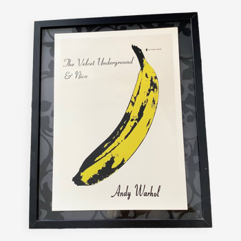 Affiche encadrée Velvet Underground + Nico