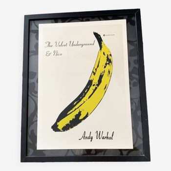 Velvet Underground + Nico framed poster