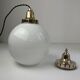 Suspension en opaline XL vintage