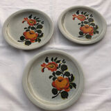 Lot 3 assiettes vintage