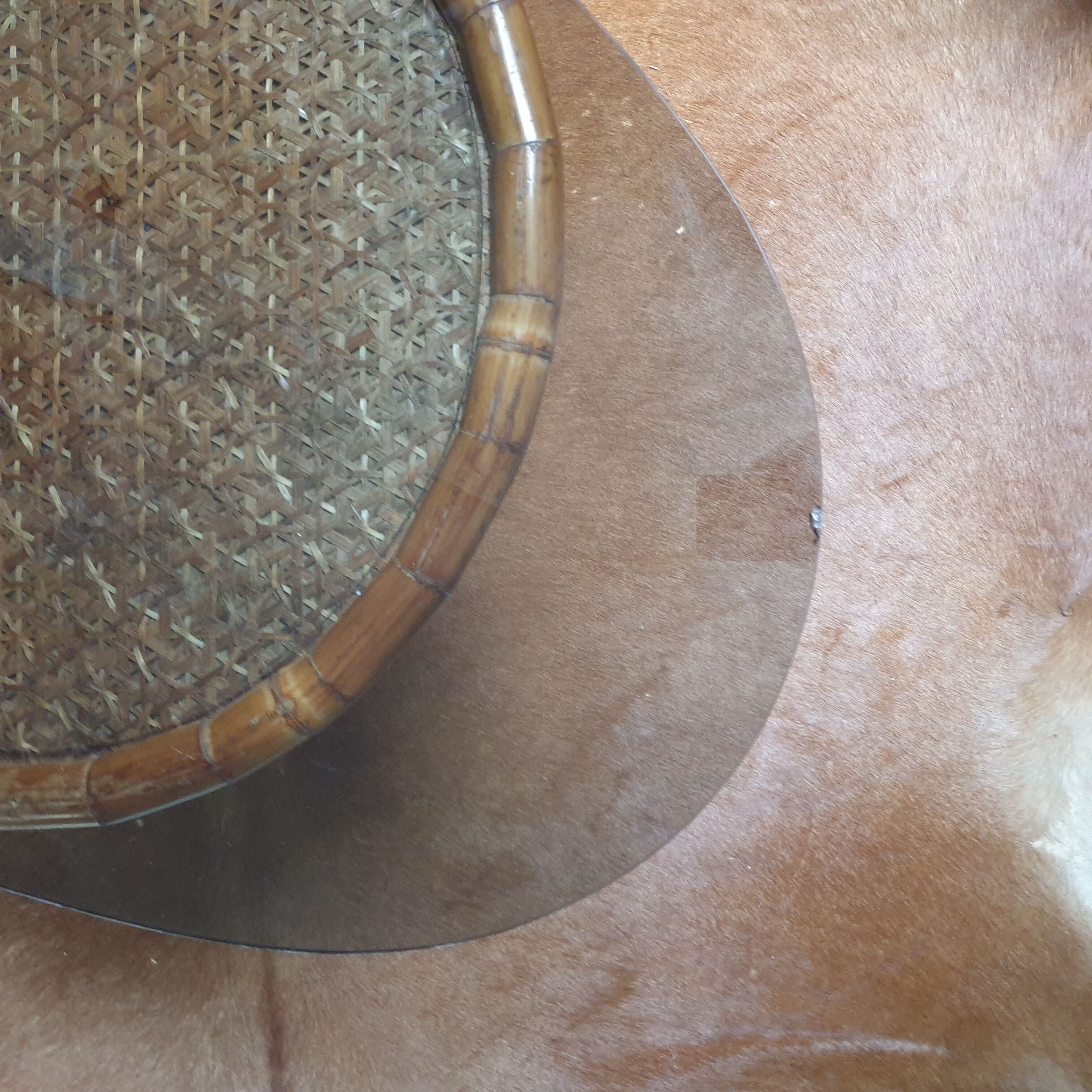 Table basse vintage années 70 Bauhaus Paul Legeard