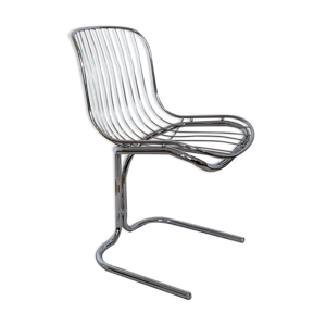 Chaise chromée rima