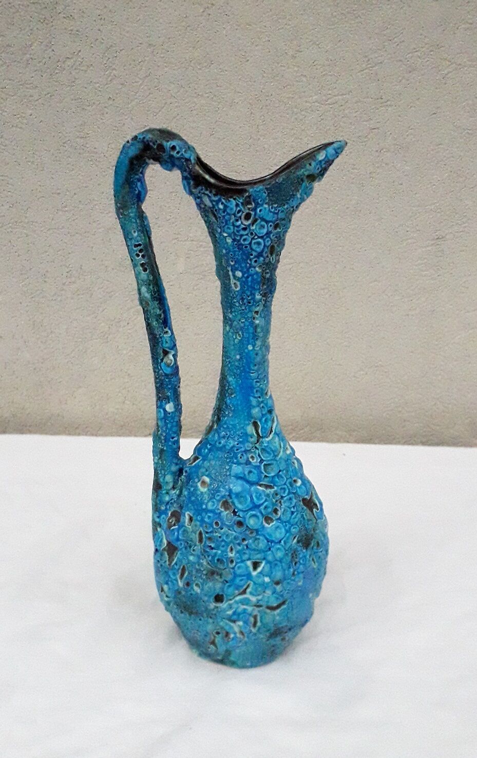 Fat Lava pitcher vase