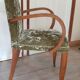 Paire de fauteuils bridge verts