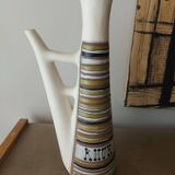 Ceramic pitcher " rum " roger capron , vallauris