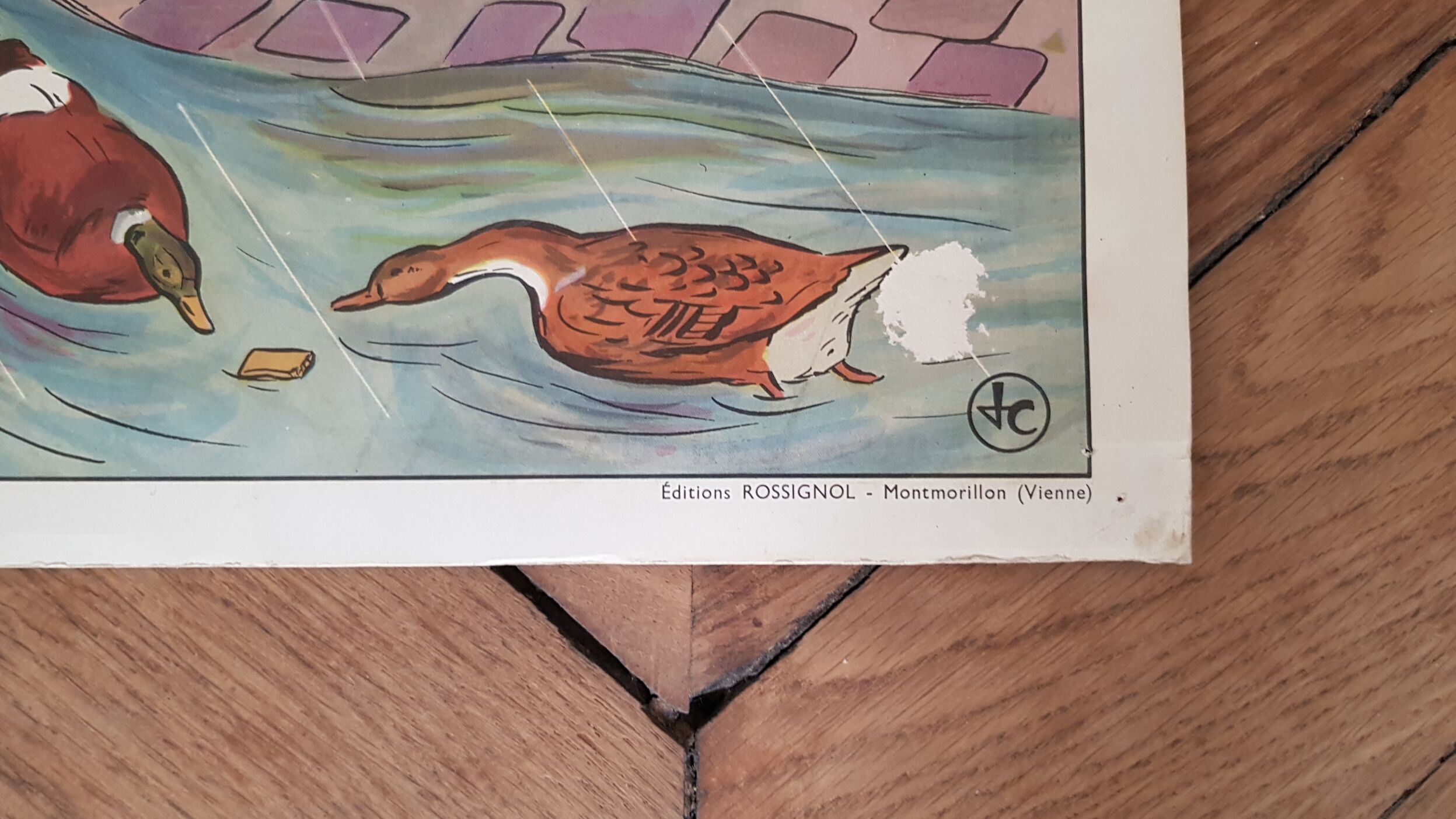 Rossignol school poster edition: at the circus and after the downpour