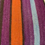 Vintage turkish kilim cushion cover , 40 x 40 cm