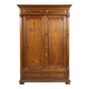 Armoire ancienne bois massif avec corniche