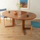 Elegant extendable dining table by CJ Rosengaarden, Denmark, 1960s, teak look