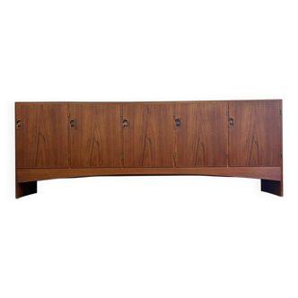 Teak sideboard by Harry Ostergaard manufactured by Randers Möbelfabrik 1960
