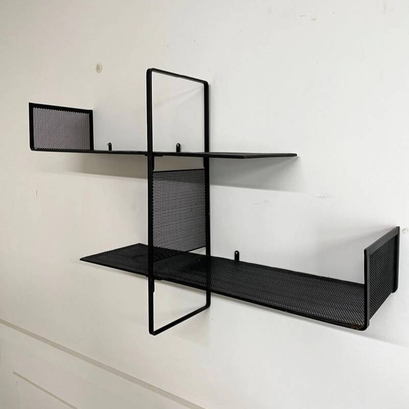 Wall shelf, 1956, Mathieu MATEGOT, perforated sheet metal