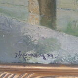 Painting on canvas