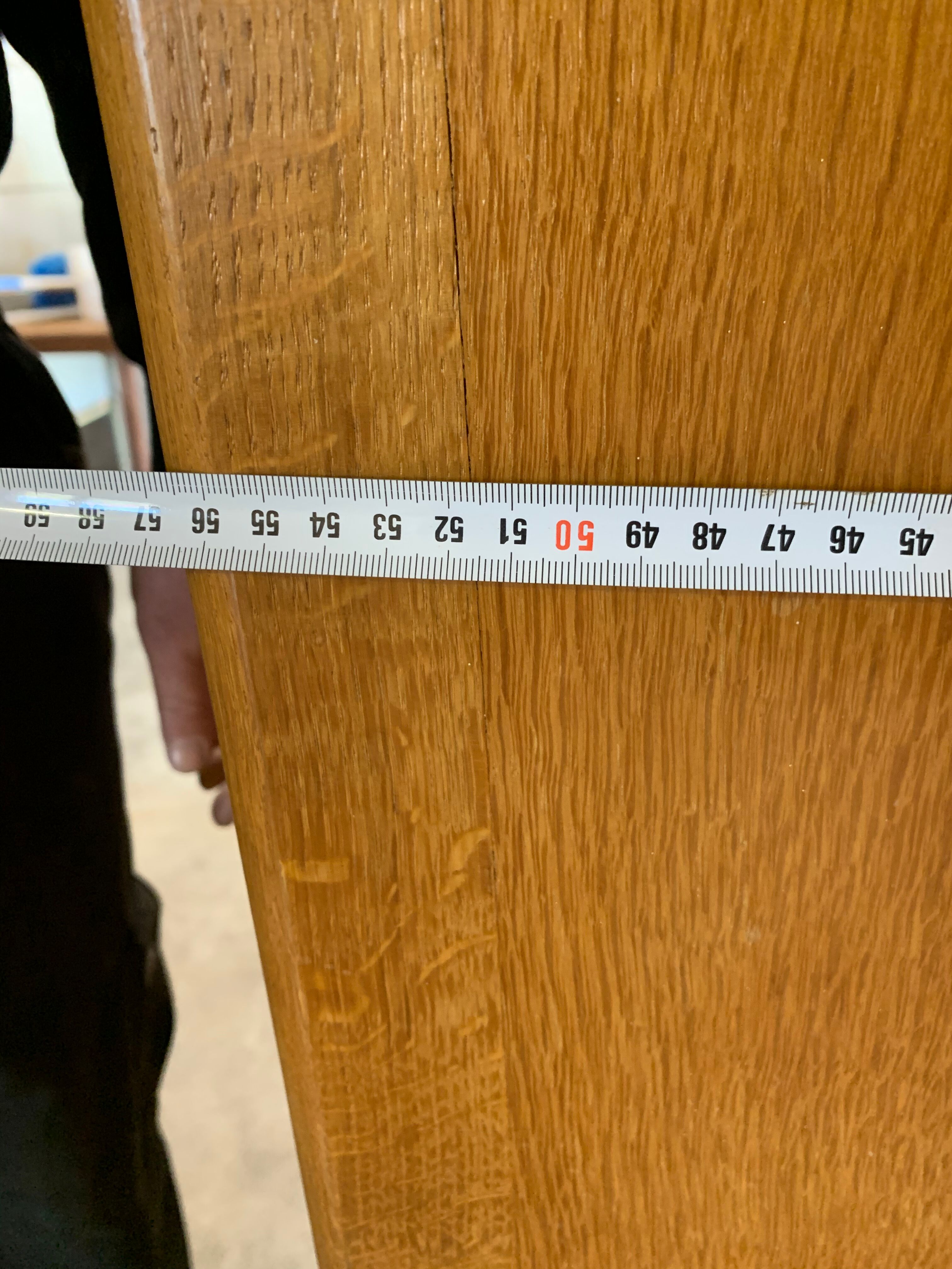 Laundry cabinet - oak closet in 50 years