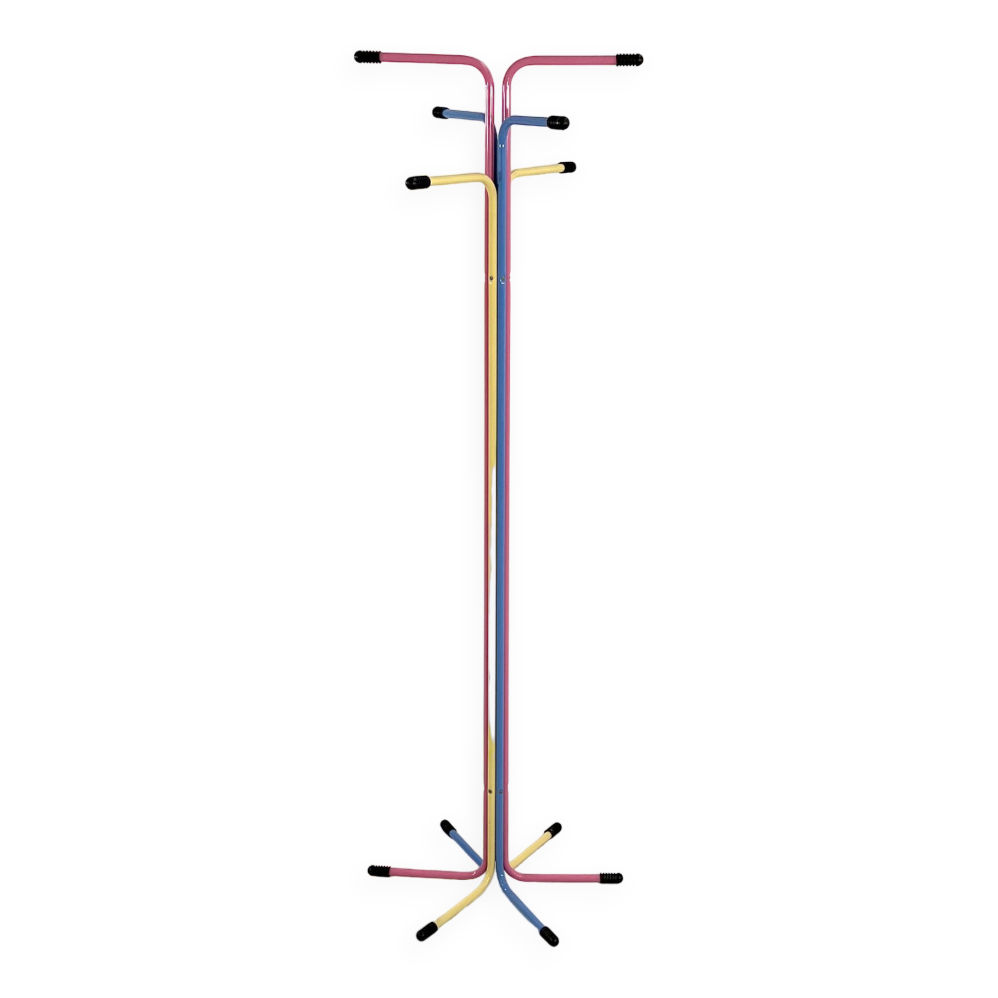 Portemanteau sur pied multicolore ikea, 1980