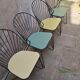 Set of 4 chairs by J.O. Waldar & V. Möldhammer for Sonett Karl Fostel