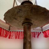 Lámpara de pie de hierro forjado, años 60