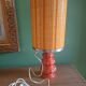 Vintage 70's opaline lamp