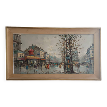 Signed Antonio De Vity (1901-1993) - Large painting by the famous painter I