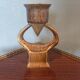 Superb Vintage Ceramic Candle Holder – Modernist & Brutalist Design