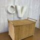 Vintage rattan chest