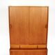Paire de bibliothèques scandinaves en teck années 60