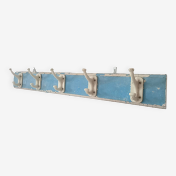 Vintage wall coat rack from the 60s/70s