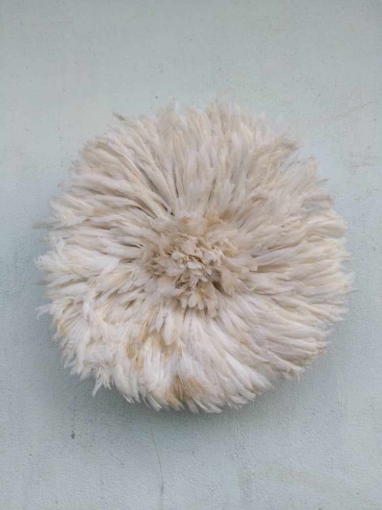 Juju Hat in white 55 cm