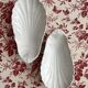 Ravier ramequin coquillage en porcelaine ancienne
