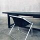 Plona Leather Side Chair by Giancarlo Piretti for Castelli, 1970s