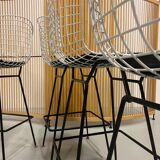 Wire barstools by Harry Bertoia for Knoll, 1960